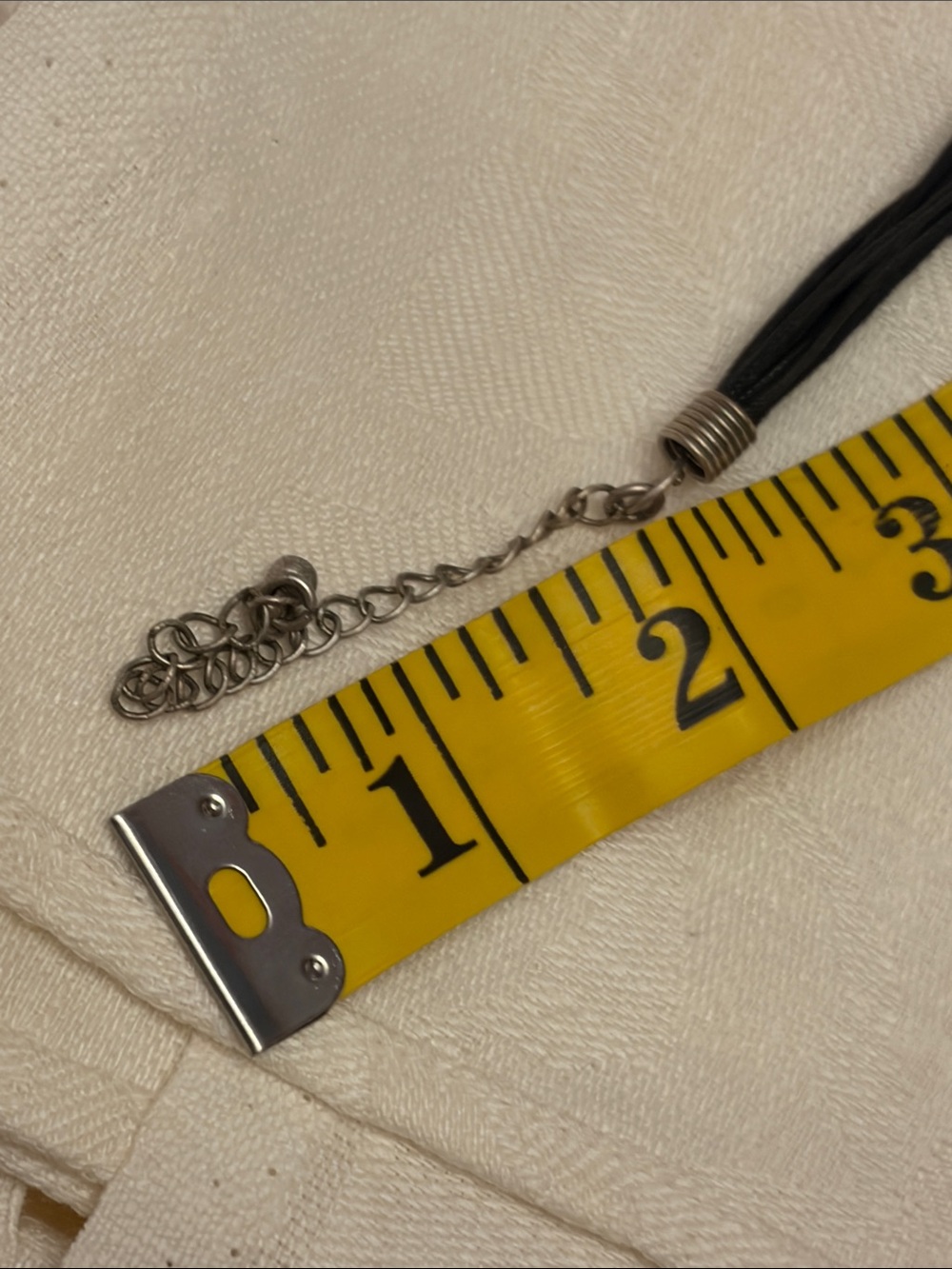 Lia Sophia Multi-Strand Black Cord Necklace with Silver Accents to add pendant - Picture 5 of 6